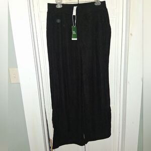 HALARA Black Ribbed Dress Pants